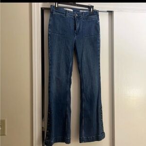 Pilcro and the Letterpress Anthropologie Women's High-rise Bootcut Size 28 P